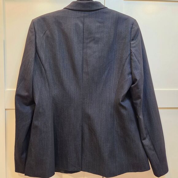 NWT Tahari Women's Blazer Indigo Tailored Size 10 - Picture 2 of 9